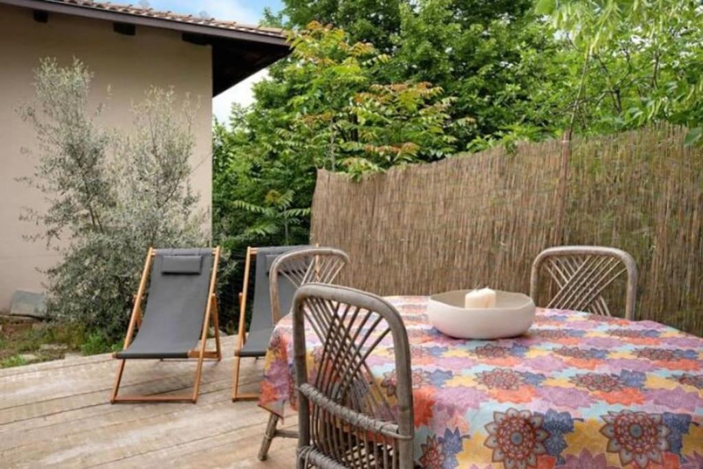 La Casa Rosa Lägenhet Piobesi d'Alba Exteriör bild